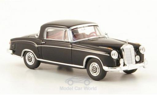 Modelauto Mercedes 220 Coupe S (W180 II) zwart 1/87 Brekina
