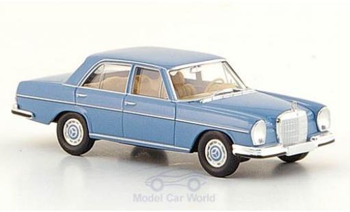 Modelauto Mercedes 280 SE (W108) blauw 1965 1/87 Brekina