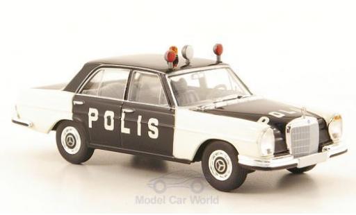 Modelauto Mercedes 280 SE (W108) Polis Politie (S) 1/87 Brekina