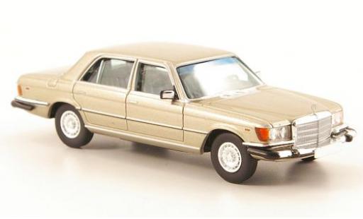 Modelauto Mercedes 450 Base SEL (W116) gold US-Version 1/87 Brekina