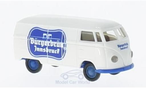 Modelauto Volkswagen T1 B a &Atilde;&frac14;rgerbr&Atilde;&curren;u Innsbruck bestelwagen 1/87 Brekina