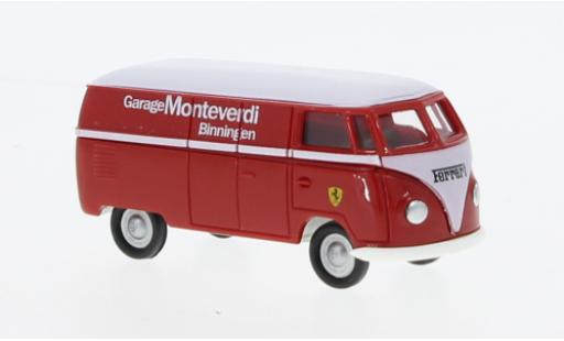 Modelauto Volkswagen T1 A bestelwagen Garage Monteverdi 1950 1/87 Brekina