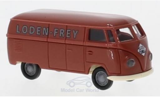 Modelauto Volkswagen T1 A bestelwagen Loden Frey 1/87 Brekina