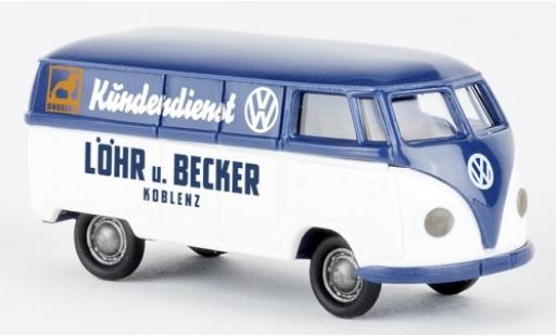 Modelauto Volkswagen T1 A bestelwagen L&Atilde;&para;hr u. Becker Kundendienst 1950 1/87 Brekina
