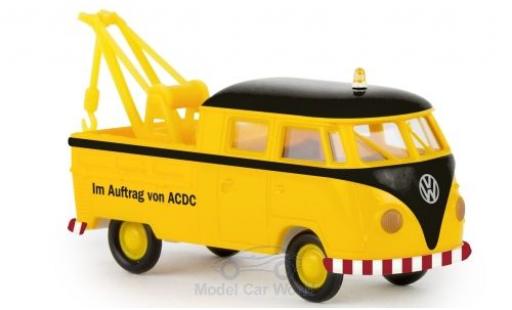Modelauto Volkswagen T1 B Doka Im Auftrag von ACDC 1960 Abschleppwagen 1/87 Brekina