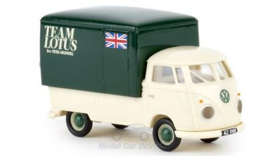 Modelauto Volkswagen T1 B Gro&Atilde;�raum-Koffer Team Lotus 1960 1/87 Brekina