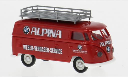 Modelauto Volkswagen T1 B bestelwagen 1960 Alpina 1/87 Brekina