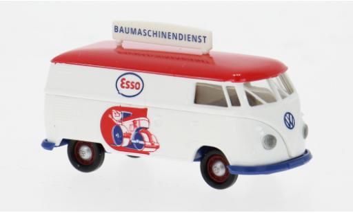 Modelauto Volkswagen T1 B bestelwagen 1960 Esso Baumaschinendienst 1/87 Brekina