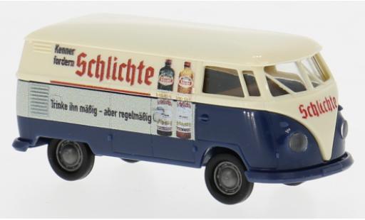 Modelauto Volkswagen T1 B bestelwagen 1960 Schlichte 1/87 Brekina