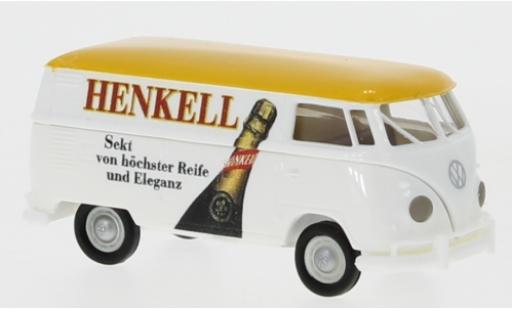 Modelauto Volkswagen T1 B bestelwagen Henkell 1960 1/87 Brekina