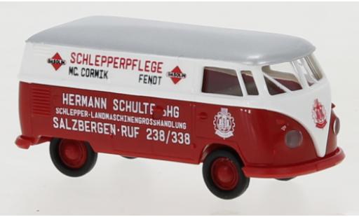 Modelauto Volkswagen T1 B bestelwagen Hermann Schulte Schlepperpflege 1960 1/87 Brekina