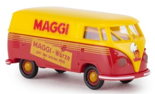 Modelauto Volkswagen T1 B bestelwagen Maggi W&Atilde;&frac14;rze 1960 1/87 Brekina