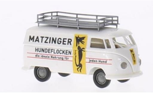 Modelauto Volkswagen T1 B bestelwagen Matzinger Hundeflocken 1/87 Brekina
