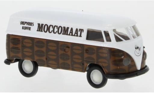 Modelauto Volkswagen T1 B bestelwagen Moccomaat Koffie 1/87 Brekina