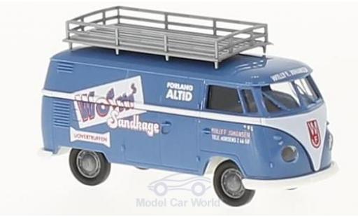 Modelauto Volkswagen T1 B bestelwagen Worms Sandkage 1/87 Brekina