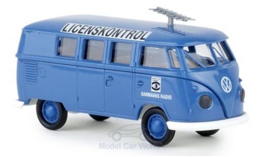 Modelauto Volkswagen T1 B Stationwagen Danmarks Radio 1/87 Brekina