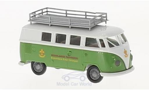 Modelauto Volkswagen T1 B Stationwagen Ned. Padvinders (NL) 1/87 Brekina