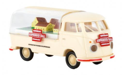 Modelauto Volkswagen T1 B Pr&Atilde;&curren;sentationswagen Schw&Atilde;&curren;bisch Hall 1960 1/87 Brekina