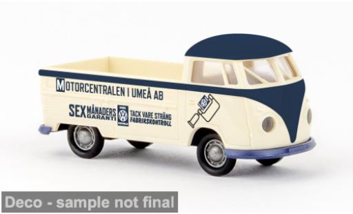 Modelauto Volkswagen T1 B laadbak 1960 Motorcentralen Umea 1/87 Brekina