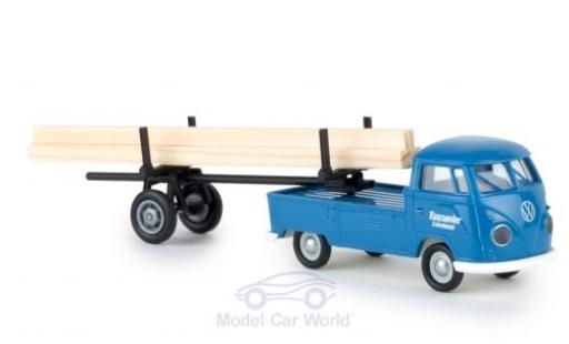Modelauto Volkswagen T1 B Schreinerei Kunzweiler met beladenem Nachl&Atilde;&curren;ufer 1/87 Brekina