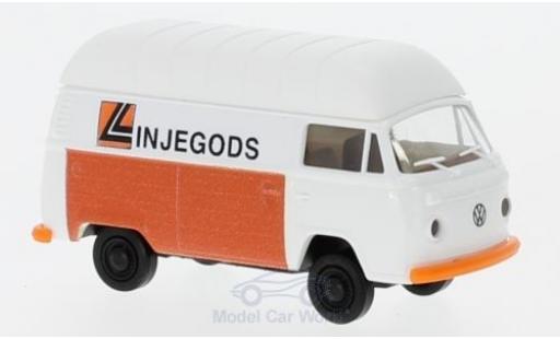 Modelauto Volkswagen T2 Base Hochdak-bestelwagen Linjegods (NO) 1/87 Brekina