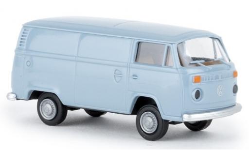 Modelauto Volkswagen T2 B bestelwagen blauw 1972 1/87 Brekina