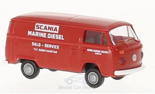 Modelauto Volkswagen T2 Base bestelwagen Scania Service 1/87 Brekina