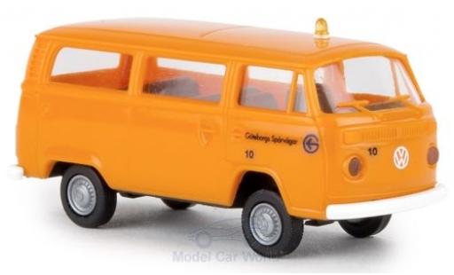 Modelauto Volkswagen T2 Base Stationwagen G&Atilde;&para;teborgs Sparv&Atilde;&curren;gar 1/87 Brekina