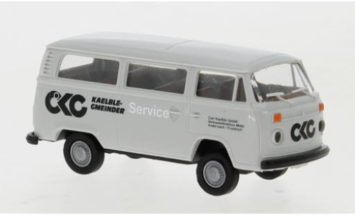Modelauto Volkswagen T2 B Stationwagen Kaelble-Gmeinder-Service 1973 1/87 Brekina