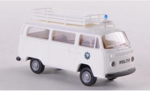 Modelauto Volkswagen T2 Base Stationwagen Politie (NL) 1/87 Brekina