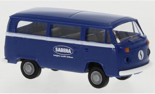 Modelauto Volkswagen T2 B Stationwagen Sabena 1973 1/87 Brekina