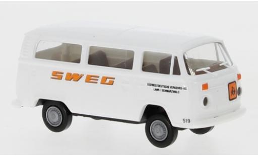 Modelauto Volkswagen T2 B Stationwagen SWEG 1972 1/87 Brekina