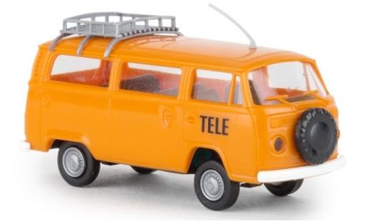 Modelauto Volkswagen T2 Base Stationwagen Tele 1/87 Brekina