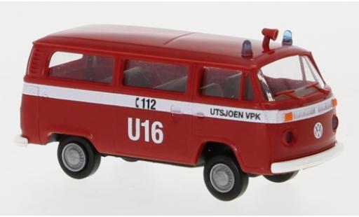 Modelauto Volkswagen T2 B Stationwagen Utsjoen VPK 1972 1/87 Brekina