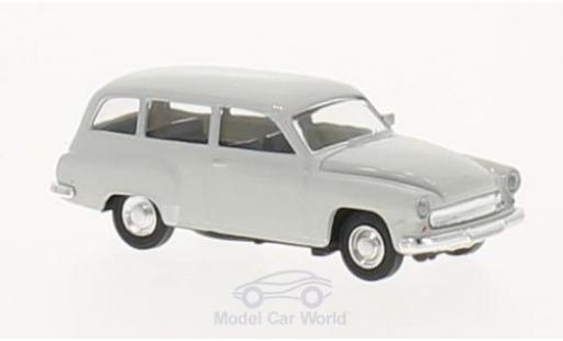 Modelauto Wartburg 311 Kombi Stationwagen grijs 1/87 Brekina