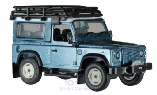 Modelauto Land Rover Defender Base metallic blauw 1/32 Britains
