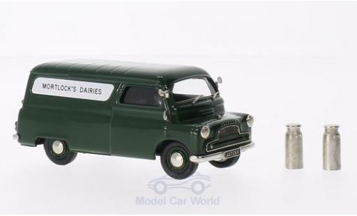 Modelauto Bedford CA utilitaire Van Dairies Livery groen 1965 1/43 Brooklin