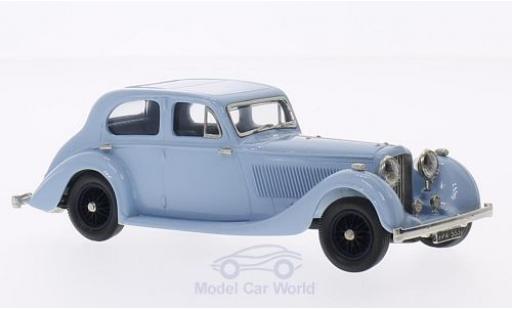 Modelauto Bentley 4.5 berline 4 1/4 Litre 4-door Barker blauw 1936 1/43 Brooklin