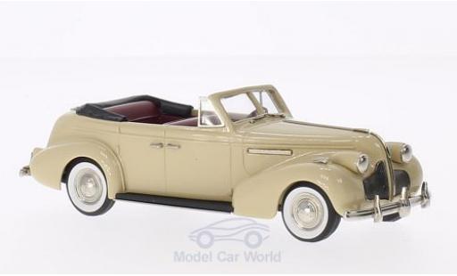 Modelauto Buick Century Convertible Cabriolet Phaeton M61-C beige 1939 1/43 Brooklin