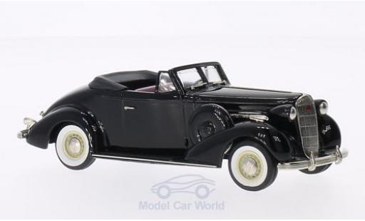 Modelauto Buick Special Convertible Cabriolet Coupe M46-C zwart 1936 1/43 Brooklin