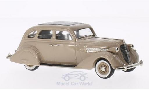 Modelauto Nash Ambassador Eight Sedan bruin 1935 1/43 Brooklin