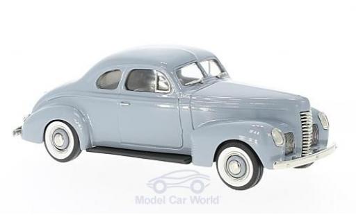 Modelauto Nash Ambassador Eight Two-Door Coupe grijs 1939 1/43 Brooklin