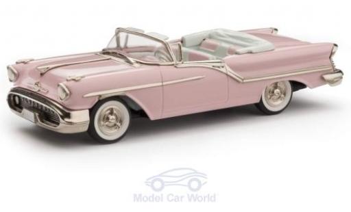 Modelauto Oldsmobile Super 88 Convertible 2-Door Cabriolet roze 1957 1/43 Brooklin