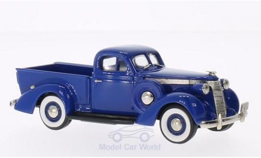 Modelauto Studebaker Coupe Express 1937 Pick-Up blauw 1/43 Brooklin