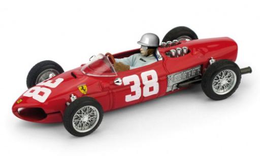 Modelauto Ferrari 156 F1 Sharknose No.38 formule 1 GP Monaco 1961 1/43 Brumm