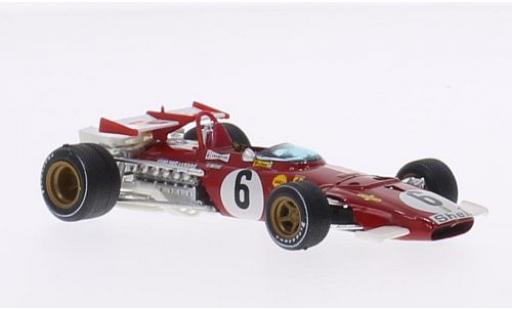Modelauto Ferrari 312 B No.6 formule 1 GP Italie 1970 1/43 Brumm