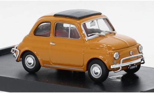 Modelauto Fiat 500 L geel 1968 1/43 Brumm