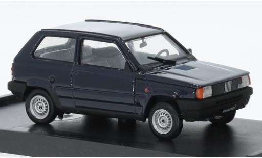 Modelauto Fiat Panda 750L Supernova blauw fonc&Atilde;&copy; 1986 1/43 Brumm