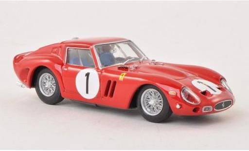 Modelauto Ferrari 250 GTO No.1 1000km Paris 1962 ch&Atilde;&cent;ssis 3987GT P.Rodriguez/R.Rodriguez 1/43 Brumm