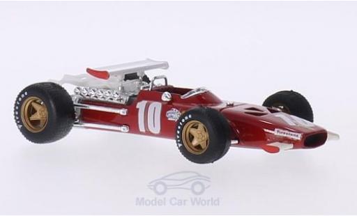 Modelauto Ferrari 312 P F1 No.10 formule 1 GP Italien 1969 .Rodriguez 1/43 Brumm